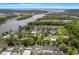 Scenic waterfront homes nestled among lush trees and winding canals, offering serene water views at 1721 Perch Ln, Sanford, FL 32771