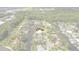 Aerial view showcases the home nestled in a waterfront community with boat access at 1721 Perch Ln, Sanford, FL 32771