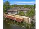 Waterfront property with a private dock and lush landscaping at 1721 Perch Ln, Sanford, FL 32771