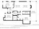 Detailed floor plan of the house, showcasing the layout of each room and total square footage at 244 Surf Scooter Dr, Daytona Beach, FL 32119
