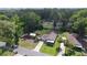 Charming single-story home features a well-manicured lawn, a small shed, and ample parking space at 2597 Cr 426F, Lake Panasoffkee, FL 33538