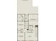 Floorplan depicting the layout of the second floor of the house with owner's suite and loft at 5021 Starling Bird Ln, St Cloud, FL 34771