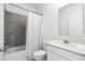 Bathroom featuring a shower and bath combo with a single vanity at 716 Daring Dr, Davenport, FL 33837