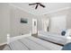 Bright bedroom showcasing twin beds, neutral walls, and ample natural light at 7613 Cabana Ct # 102, Reunion, FL 34747