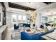 Well-lit living room with large windows, stylish furniture, and an open layout perfect for entertaining at 842 Creeping Fig St, Apopka, FL 32703