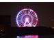 Colorful Ferris Wheel reflected in the water at night at 9062 Dancy Tree Ct, Orlando, FL 32836