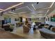 Open concept game room with a bar, various seating options, and gorgeous decor at 11103 Bridge House Rd, Windermere, FL 34786