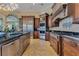 Chef's kitchen featuring custom cabinets, stainless steel appliances, and a built-in TV at 11103 Bridge House Rd, Windermere, FL 34786