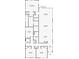 Detailed floor plan showing layout of bedrooms, bathrooms, living areas, and kitchen at 13334 Beebe Aly, Orlando, FL 32827