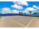 Outdoor basketball court providing recreational opportunities at 13461 Panama Beach Ct, Orlando, FL 32827