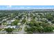 A sprawling aerial view of a residential area filled with lush greenery, manicured lawns, and diverse home styles at 1519 N Westmoreland Dr, Orlando, FL 32804