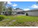 Spacious backyard with screened patio, mature trees, and a well-maintained lawn, perfect for outdoor living at 1519 N Westmoreland Dr, Orlando, FL 32804