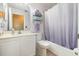 Bathroom featuring a vanity, sink, and bathtub with shower at 16103 Denham Ct, Clermont, FL 34711