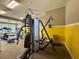 Community gym with fitness equipment and ceiling fans for resident use at 234 Afton Sq # 305, Altamonte Springs, FL 32714