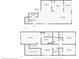 Combined first and second floor plans displaying layout, kitchen, living room, and bedrooms at 2502 Seven Oaks Dr, St Cloud, FL 34772