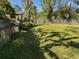 Large backyard with lush greenery and partial fencing at 2847 W Harwood St # 0, Orlando, FL 32805
