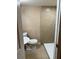 This neutral bathroom features a walk-in shower, toilet, and sink at 2847 W Harwood St # 0, Orlando, FL 32805
