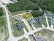 Aerial view of the property highlighting its location in a residential area at 527 Rio Grande Dr, Poinciana, FL 34759
