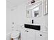 Bathroom with modern vanity, stylish vessel sink, gold mirror, and shower and tub at 6052 Village Cir # 6052, Orlando, FL 32822