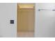 Walk-in closet or storage area featuring basic shelving and a clothing rod at 641 Jackson St, Eustis, FL 32726