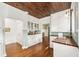 Spacious kitchen with hardwood floors, ample storage, and butcher block countertops at 1008 Delaney Park Dr, Orlando, FL 32806