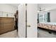 Walk-in closet featuring ample storage with shelving, drawers, and room to organize clothing and accessories at 115 Duchess Rd, Deland, FL 32724