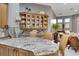 Stylish kitchen bar with granite counters, custom cabinets, and seating for casual dining at 1810 Oakbrook Dr, Longwood, FL 32779