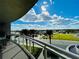 A wide angle view from the balcony showing the neighborhood in the distance at 1925 S Atlantic Ave # 411, Daytona Beach, FL 32118