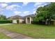 Inviting single-Gathering home featuring a manicured lawn and beautiful landscaping at 2063 Killinger St, Deltona, FL 32738