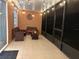 Screened patio featuring outdoor seating and string lights at 2357 Rio Pinar Lakes Blvd, Orlando, FL 32822