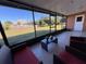 Screened patio area overlooking backyard and exterior views at 2357 Rio Pinar Lakes Blvd, Orlando, FL 32822