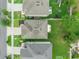 Bird's eye view of a well-maintained lawn, featuring an excellent roofing system and backyard at 2620 Waterline St, Kissimmee, FL 34743
