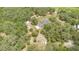 Beautiful aerial view of home nestled among lush greenery and mature trees on an expansive lot at 2691 Phillips Rd, Christmas, FL 32709