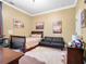 Cozy bedroom features posters and a comfortable bed and futon perfect for relaxing at 2750 Lee Shore Loop, Orlando, FL 32820