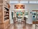 Cozy sitting area with bay windows, hardwood floors, and stylish decor at 4454 Aspenwood Ct, Orlando, FL 32835