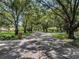Scenic street view featuring a canopy of mature trees providing shade in a peaceful neighborhood at 4454 Aspenwood Ct, Orlando, FL 32835
