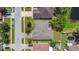 Aerial view of neighborhood showcasing the home's location at 451 Acacia Tree Way, Kissimmee, FL 34758