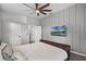 Relaxing bedroom features a modern design and a mounted television at 545 Hardwood Cir, Orlando, FL 32828