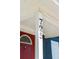 The house address is clearly displayed on a white column next to the front door of the home at 725 S Hampton Ave, Orlando, FL 32803