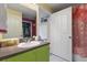 Bright bathroom with a sink, a mirror, and a shower with a decorative curtain at 730 Siena Palm Dr # 201, Celebration, FL 34747