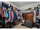 Walk-in closet offering substantial storage space, keeping clothing and accessories well-organized and easily accessible at 750 Maple Leaf Loop, Winter Springs, FL 32708