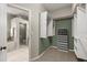 Walk-in closet with carpet, shelving, and access to a bathroom with a bathtub at 14016 Fox Glove St, Winter Garden, FL 34787