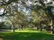 Picturesque street lined with mature trees creating a stunning canopy of shade and natural beauty at 14044 Chicora Crossing Blvd, Orlando, FL 32828