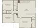 Floor plan showcasing the layout of the second story of the home at 2267 Mossy Vine Ave, St Cloud, FL 34771