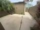 Enclosed patio with greenery, neutral toned walls, and concrete floors, great for entertaining outdoors at 2500 21St Nw St # 58, Winter Haven, FL 33881