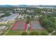 Aerial view of tennis and basketball courts at 4065 Anissa Ave, Orlando, FL 32814