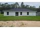 Charming one-story home featuring a well-maintained exterior with a dark roof, and a sliding glass door at 4333 Sw 157Th Ter, Ocala, FL 34481