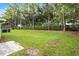 A spacious backyard features lush greenery, providing a private outdoor space at 4519 Willamette Cir, Orlando, FL 32826