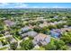 Aerial view showcases the property and its surroundings with mature trees and landscaping at 5063 Carillon Ln, Windermere, FL 34786