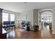 Bright workspace filled with natural light featuring hardwood floors and easy access to other rooms at 5063 Carillon Ln, Windermere, FL 34786